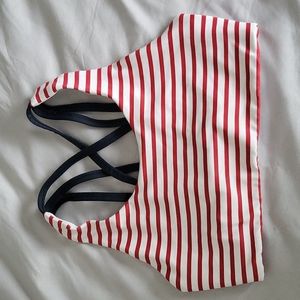 Senita Strappy Sports Bra Size small